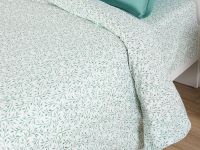 Пододеяльник Foglio, зеленый