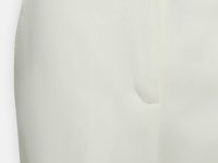 Брюки широкого кроя с добавлением льна