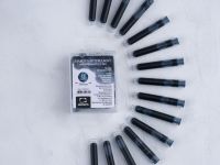 Набор картриджей для перьевой ручки Малевичъ, 15 шт, индиго