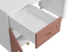 Письменный стол Велди 120x60 Розовый