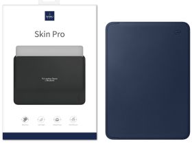 Чехол для ноутбука WIWU Skin New Pro II PU Leather Sleeve для Apple MacBook Pro 14 (2021) (синий)