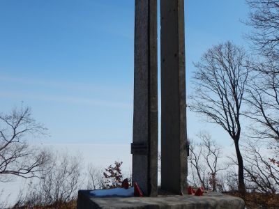 Место расстрела партизан белогвардейцами в годы гражданской войны