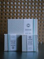 Скетчбук для акварели Potentate 24 л 300 г, 100% хлопок, мелкое зерно, рельефный край, голубой