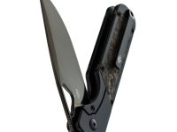 Складной нож Kizer Militaw, сталь S45VN, рукоять титан/карбон
