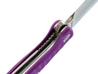Складной нож Daggerr Toothpick BW, сталь 8Cr14MoV , рукоять фиолетовый FRN