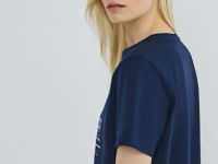 Футболка в морском стиле, Синий