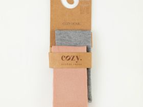 Носки Дакота, серые/розовые