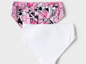 Трусы трикотажные для девочек, 2 шт в комплекте