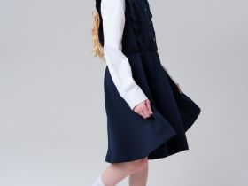 Сарафан текстильный для девочек