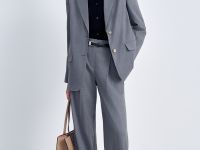 Жакет из шерсти и лайкры