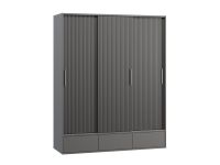 Шкаф-купе Беррингтон 3.1-177x220 Графитовый
