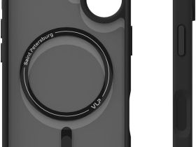 Клип-кейс VLP Lite Bloomс MagSafe для Apple iPhone 17 Чёрный