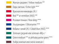 Набор акрила "Ладога" 10 цв*46 мл