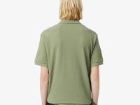Мужская рубашка-поло Lacoste свободного кроя из плотного хлопка