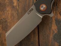 Складной нож CJRB Crag, сталь D2, рукоять G10, черный