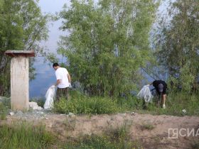 В Якутске прошел субботник «Особенности национальной уборки»