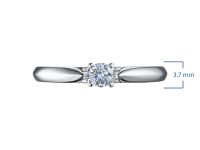 Кольцо из серебра э0612кц03154000