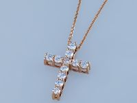 Подвеска из красного золота э0212пд05153300_white