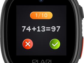 Умные часы Elari 4G Lite Чёрные