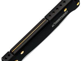 Складной нож Sanrenmu Partner, сталь 12C27, компактный мультитул с ножницами, рукоять нержавеющая сталь черная