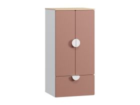 Шкаф детский Милна 2.2-60x127 Розовый