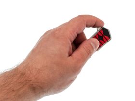 Нож Mr.Blade Hokku D2 SW G10 black red складной с чехлом