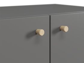 Тумба Ханна 70x80 Графитовый