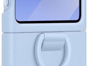 Чехол Samsung Silicone Case Z Flip6 Голубой