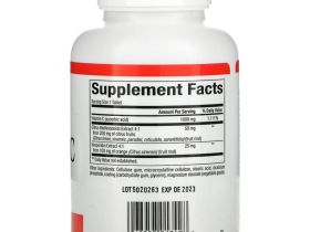 Natural Factors, витамин C, с медленным высвобождением, 1000 мг, 180 таблеток