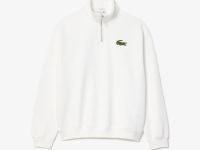 Толстовка Lacoste унисекс с молнией и высоким воротом