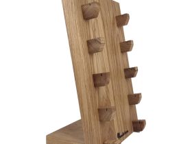 Подставка для коллекции из 5-ти ножей Woodinhome HKS0205ON, дуб, бежевый