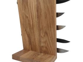 Подставка для коллекции из 5-ти ножей Woodinhome HKS0205ON, дуб, бежевый