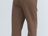 Чиносы с тонким ремнём, Коричневый