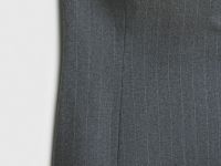 Топ-корсет с рельефами, Серый