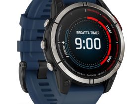 Смарт-часы Garmin Forerunner 165 Music Turquoise Bezel with Aqua Silicone Band (010-02863-32)