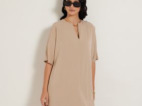 Платье Respiro, бежевое