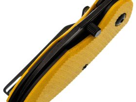 Складной нож Mr.Blade Rexbo Gen.2 blackwash сталь D2, рукоять Yellow