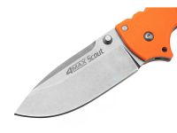 Складной нож Cold Steel 4-Max Scout, сталь AUS-10A, рукоять Griv-Ex, оранжевый