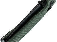 Складной нож Trivisa Hornet-04G, сталь 14C28N, рукоять микарта