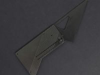 Складной нож Daggerr Cardknife blackwash сталь VG-10, рукоять Black Ti/Carbon Fiber