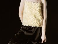 Атласные прямые брюки, Коричневый