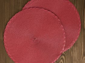 Набор плейсматов Miraculous Festival, красный