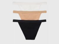 Трусы с мягкой резинкой, 3 шт., Белый