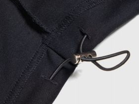 Толстовка на молнии для девочек, Черный