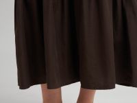 Сарафан А-силуэта из трикотажа со льном