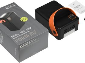 Портативное зарядное устройство TFN Porta LCD PD 80 000 мАч Чёрное