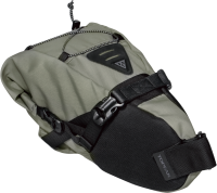Туристическая подседельная сумка TOPEAK BackLoader 6.0 L TBP-BL1B (черный / зеленый)