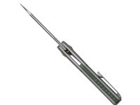Складной нож Kizer Draca, сталь S45VN, рукоять алюминий/карбон, серый/черный