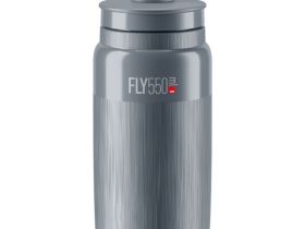 Велосипедная фляга Elite Fly Tex (прозрачный / розовый 550 мл)