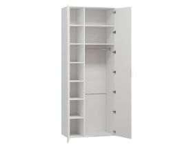 Распашной шкаф Шелтон 2-91x240 Белый